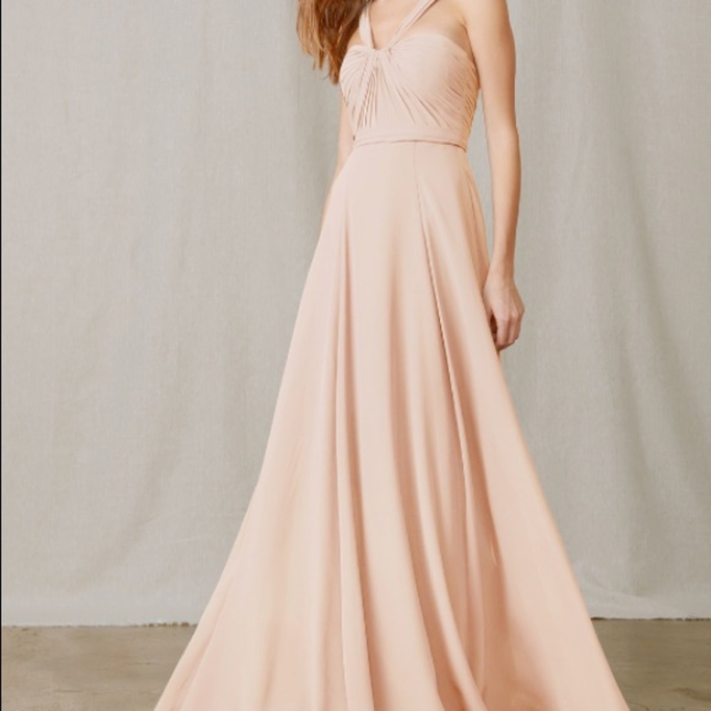 Amsale Bellini Silk Bridesmaids Dress